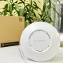 Grandstream GWN7605 Dual Band Router WiFi 5 Access Point | 802.11ac Wave-2 2x2 MU-MIMO Wireless AP | 1.27 Gbps Throughput | PoE+ Powered Indoor Ceiling Mount Access Point | 100+ Client Capacity | Embedded Controller