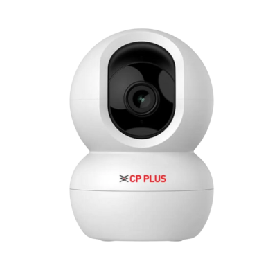 CP Plus Ezykam 2MP Smart Wi-Fi CCTV Home Security Camera | 360° Pan & Tilt | Full HD 1080p | Two-Way Audio | Motion Detection | Night Vision | Supports MicroSD up to 256GB | Works with Alexa & Google Home | Made in India