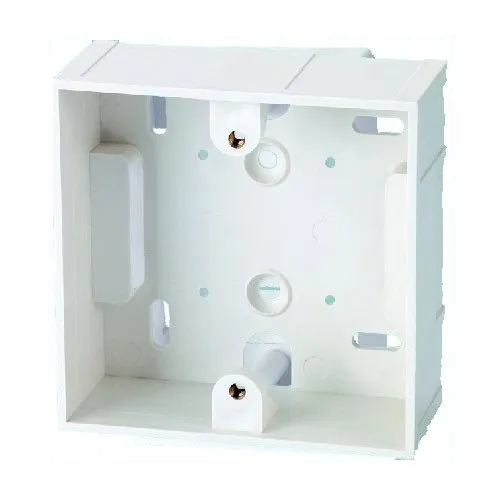 D-Link Back Box Gang Box for Single & Dual Faceplate | Surface Mount Socket Box | Electrical Back Box for RJ45 Keystone Jack | ( Pack of 5 ) - Image 4