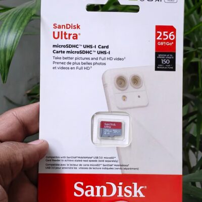 SanDisk Ultra 256GB microSDHC UHS-I Memory Card – Up to 150MB/s Read Speed, Class 10, A1 Rated for Android Smartphones & Tablets – SDSQUAC-256G-GN6MN