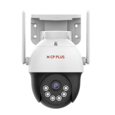 CP Plus EZ-S35T 3MP 4G SIM Outdoor Security Camera | SIM-Based Wireless CCTV | No WiFi Needed | AI Human Detection | 30M IR Night Vision | 256GB SD Card + Cloud Storage | Made in India | 2-Way Audio