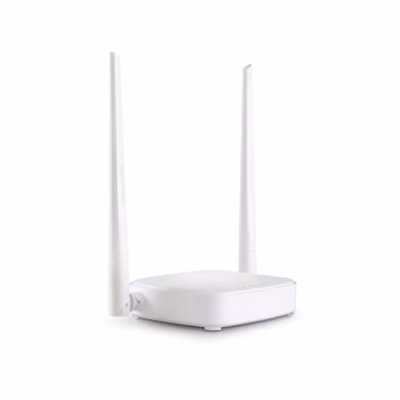 Tenda N301 Wireless-N300 Easy Setup Router | 300 Mbps Speed | 2× 5dBi Antennas | WPS Button | Parental Controls | WISP Client Mode | 3-Year Warranty | Ideal for Home & Small Office