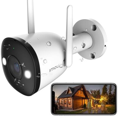 Imou Bullet 2E Outdoor WiFi Camera 5MP Color Night Vision