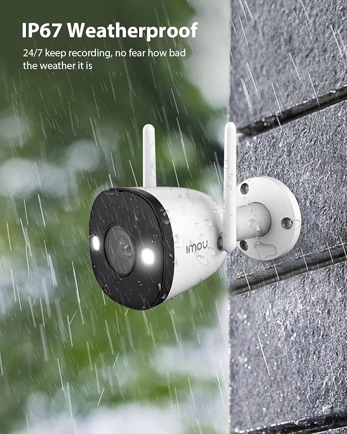 Imou Bullet 2E Outdoor WiFi Camera 5MP Color Night Vision - Image 2
