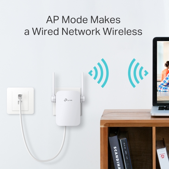 TP-Link RE305 AC1200 WiFi Extender (RE305) - Dual Band Wireless Signal Booster, 1.2Gbps, Access Point Mode, OneMesh Compatible - Image 4