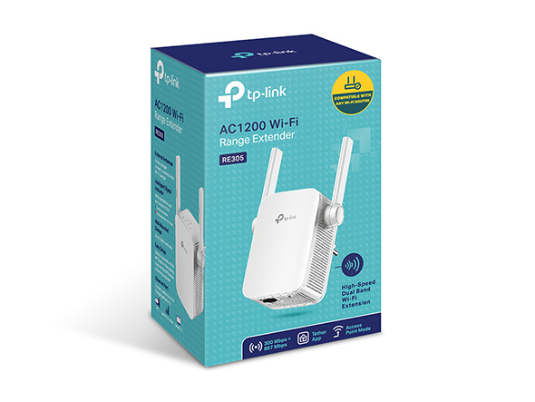 TP-Link RE305 AC1200 WiFi Extender (RE305) - Dual Band Wireless Signal Booster, 1.2Gbps, Access Point Mode, OneMesh Compatible - Image 7